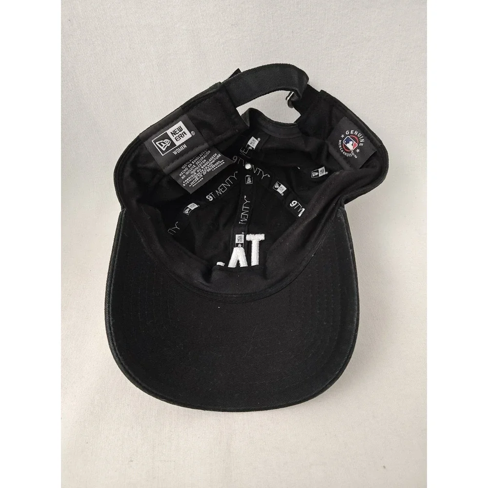 Women's New Era 9twenty MLB LA Dodgers Unstructured‎ Cotton Hat Cap Black White